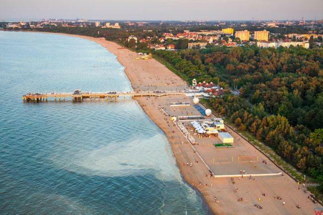 Sunny Beach Apartment Brzezno 格但斯克 外观 照片